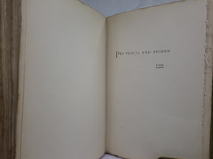 INTENTIONS BY OSCAR WILDE 1891 FIRST EDITION