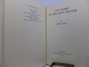 THE PRIME OF MISS JEAN BRODIE BY MURIEL SPARK 1961 NEAR FINE FIRST EDITION