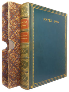 PETER PAN IN KENSINGTON GARDENS BY J. M. BARRIE, ARTHUR RACKHAM ILLUSTRATIONS FINE SANGORSKI & SUTCLIFFE BINDING
