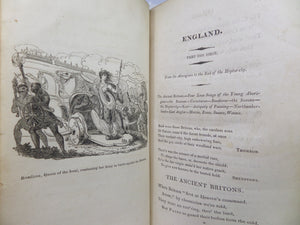 A METRICAL HISTORY OF ENGLAND OR RECOLLECTIONS IN RHYME BY THOMAS DIBDIN 1813