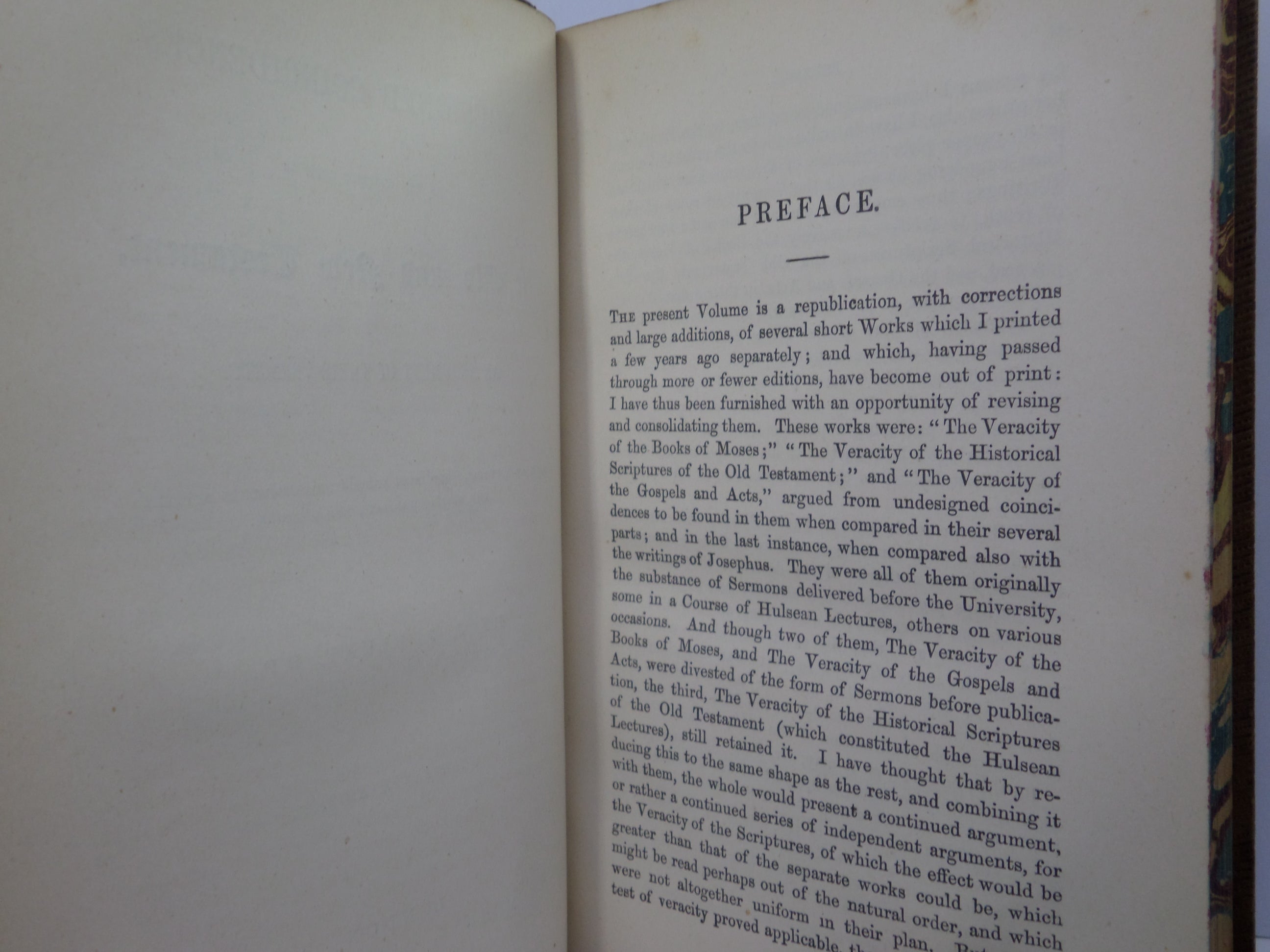 UNDESIGNED COINCIDENCES IN THE OLD & NEW TESTAMENT BY J. BLUNT 1881 FINE BINDING