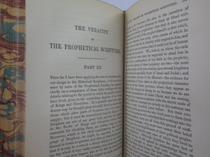 UNDESIGNED COINCIDENCES IN THE OLD & NEW TESTAMENT BY J. BLUNT 1881 FINE BINDING