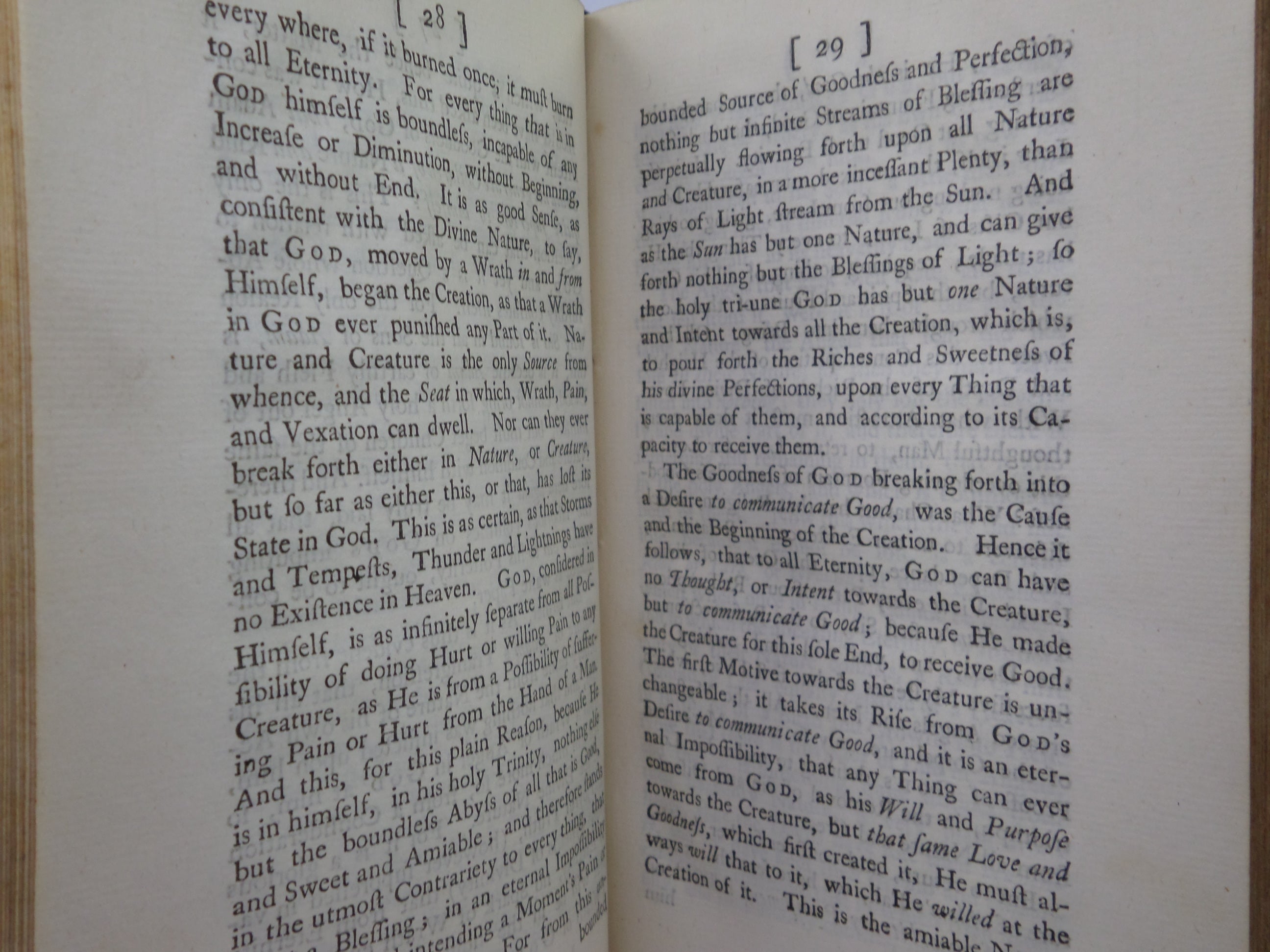 THE SPIRIT OF PRAYER & THE SPIRIT OF LOVE BY WILLIAM LAW 1752-1753 LEATHER BOUND