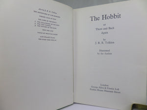 THE HOBBIT BY J.R.R. TOLKIEN 1971 HARDCOVER