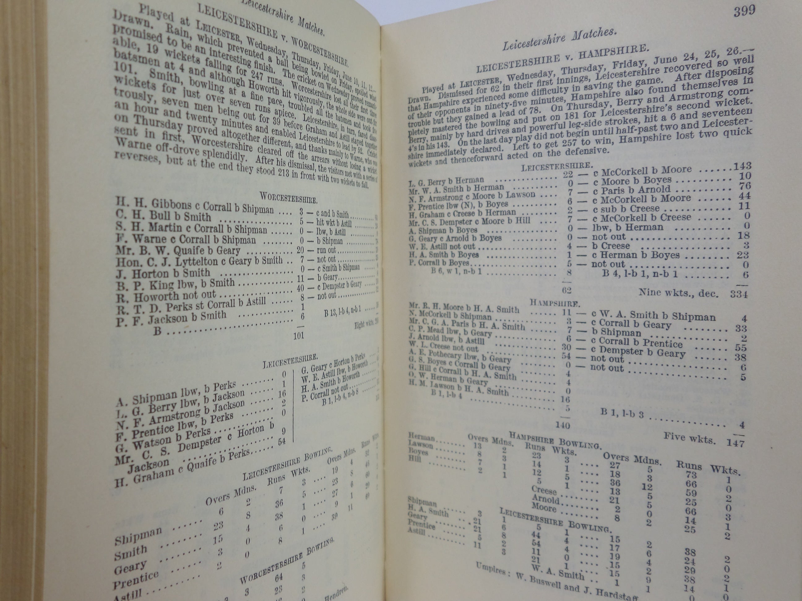 JOHN WISDEN'S CRICKETERS' ALMANACK FOR 1937