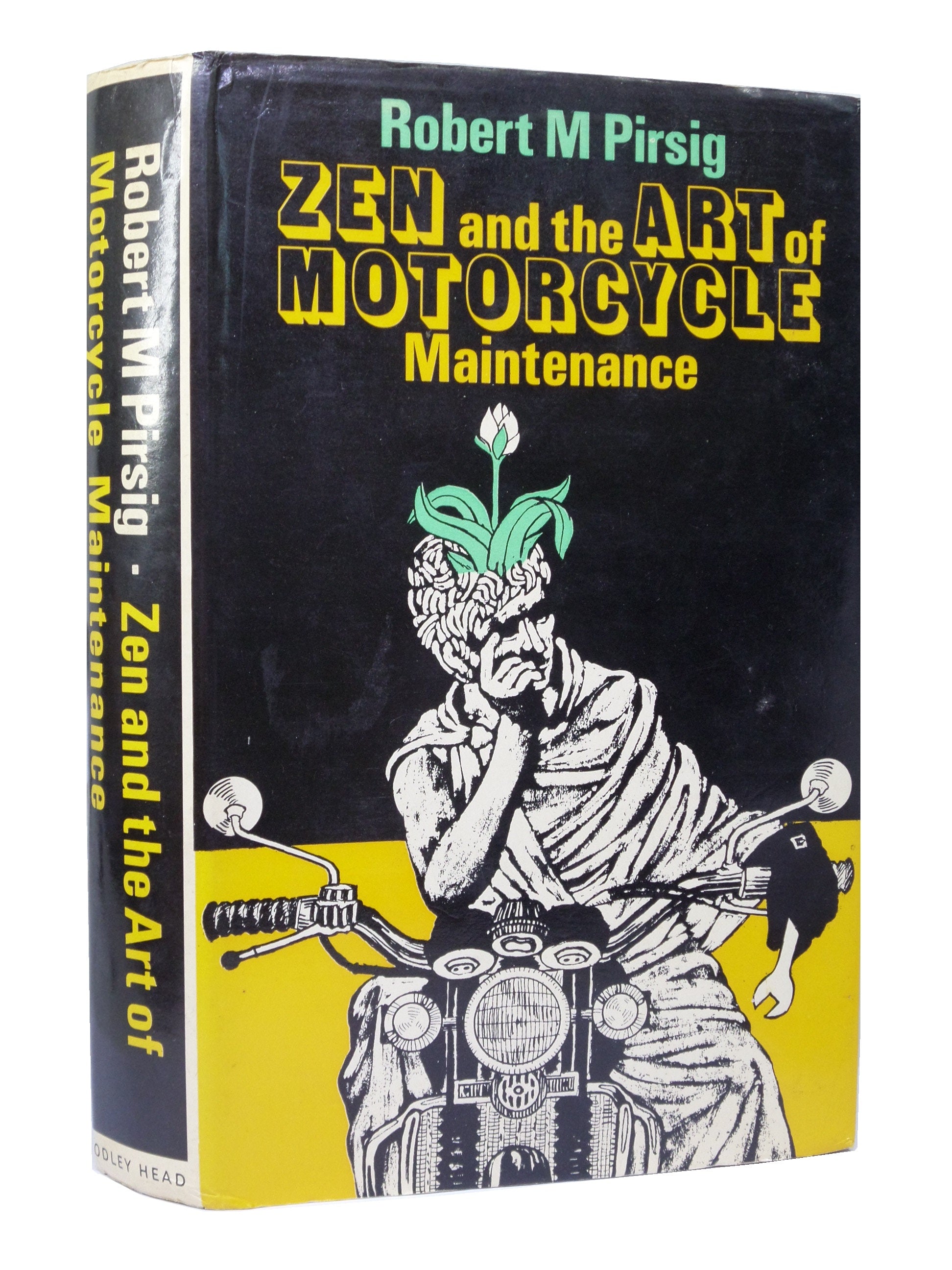 ZEN & THE ART OF MOTORCYCLE MAINTENANCE BY ROBERT M. PIRSIG 1974 HARDCOVER