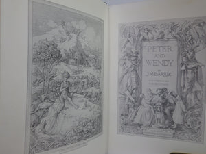 PETER AND WENDY BY J. M. BARRIE ILLUSTRATED BY F.D. BEDFORD 1911 FIFTH EDITION