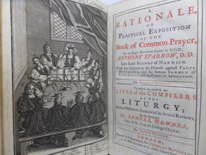 A RATIONALE OR PRACTICAL EXPOSITION OF THE BOOK OF COMMON-PRAYER 1722 A. SPARROW