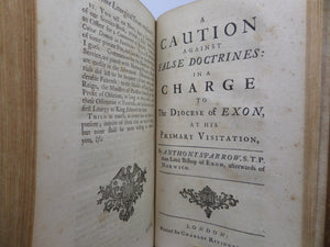 A RATIONALE OR PRACTICAL EXPOSITION OF THE BOOK OF COMMON-PRAYER 1722 A. SPARROW