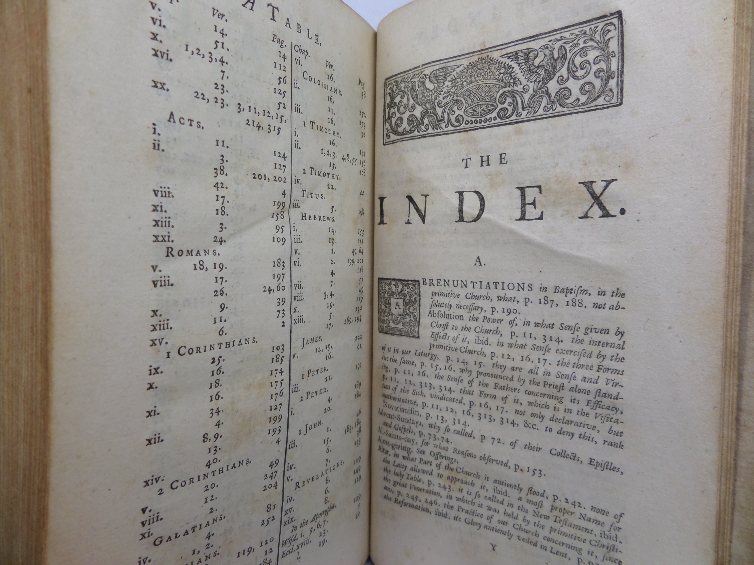 A RATIONALE OR PRACTICAL EXPOSITION OF THE BOOK OF COMMON-PRAYER 1722 A. SPARROW