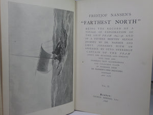 FARTHEST NORTH BY FRIDTJOF NANSEN 1898 SECOND EDITION