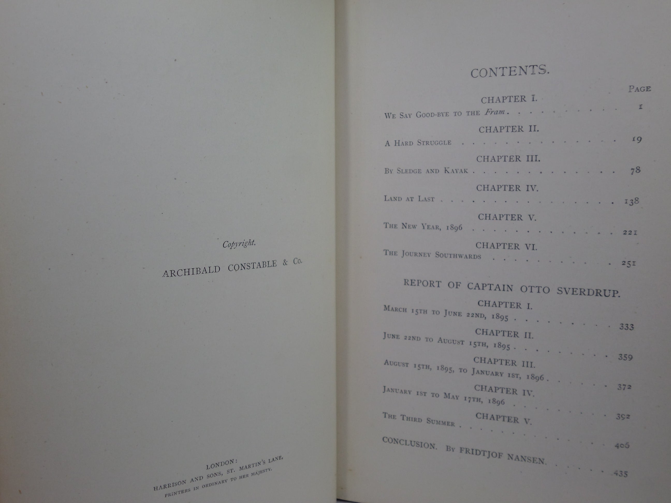 FARTHEST NORTH BY FRIDTJOF NANSEN 1898 SECOND EDITION