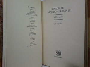 ISAMBARD KINGDOM BRUNEL BY L.T.C. ROLT 1960 BOUND BY SANGORSKI & SUTCLIFFE