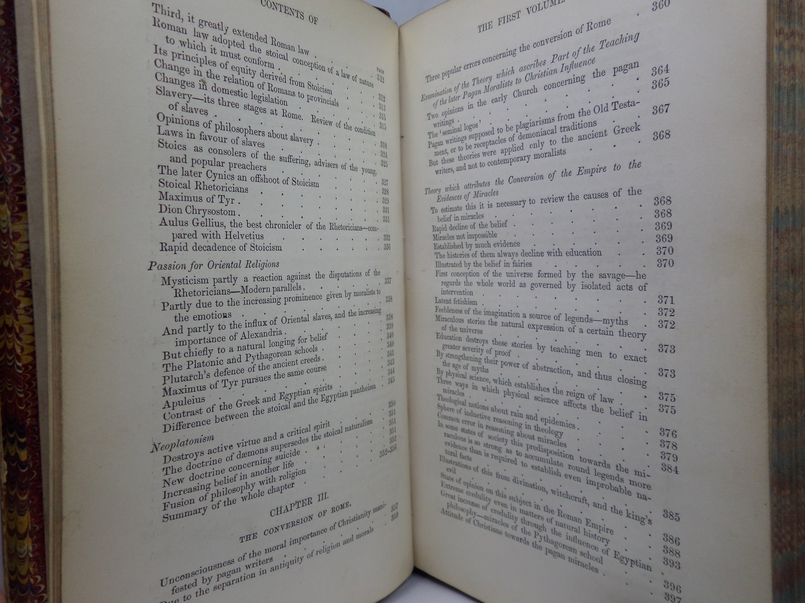 HISTORY OF EUROPEAN MORALS FROM AUGUSTUS TO CHARLEMAGNE 1869 LEATHER-BOUND SET