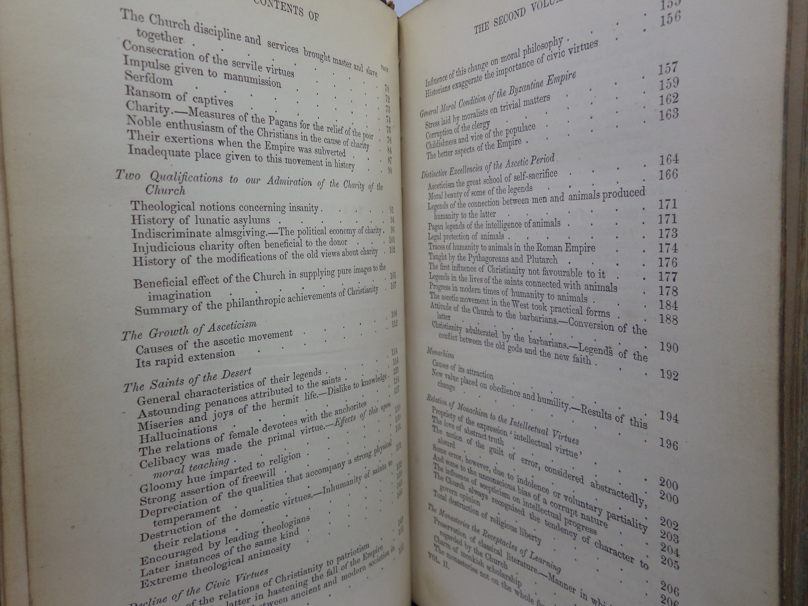 HISTORY OF EUROPEAN MORALS FROM AUGUSTUS TO CHARLEMAGNE 1869 LEATHER-BOUND SET