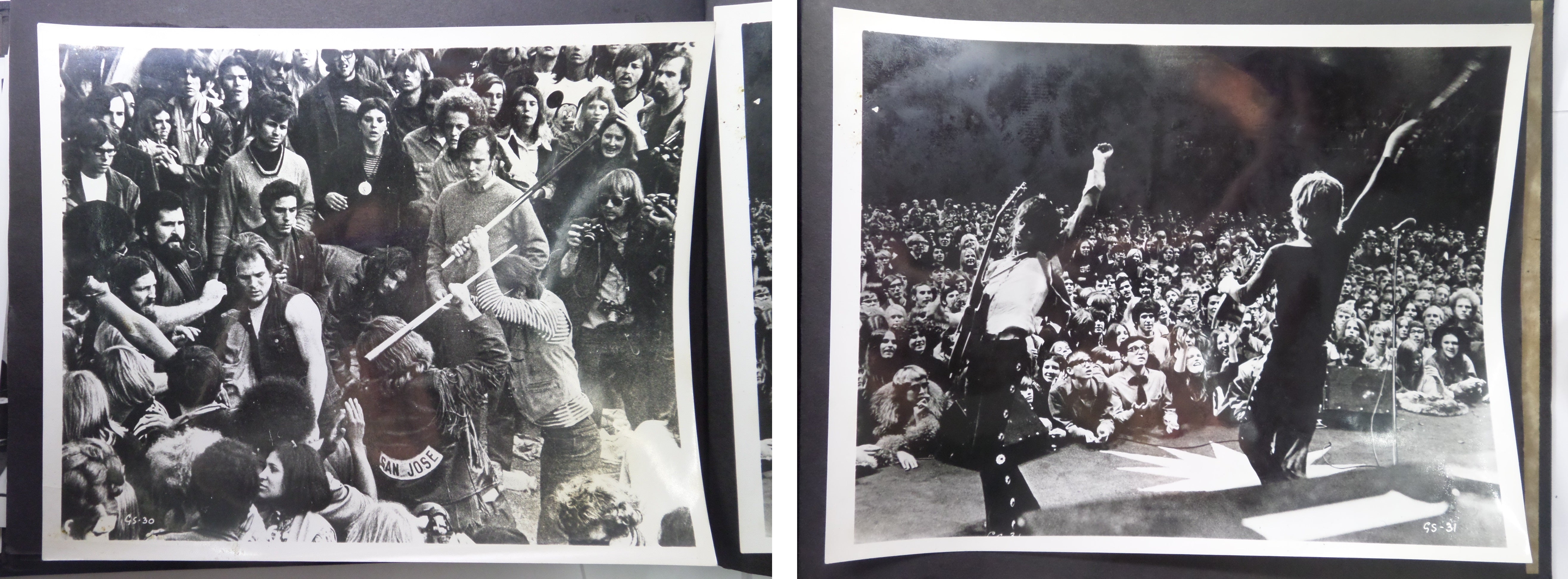 ORIGINAL ROLLING STONES 1969 GIMME SHELTER TOUR PHOTOGRAPH ALBUM