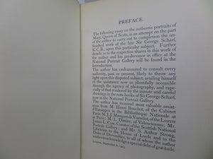 NOTES ON THE AUTHENTIC PORTRAITS OF MARY QUEEN OF SCOTS 1903 VELLUM BINDING