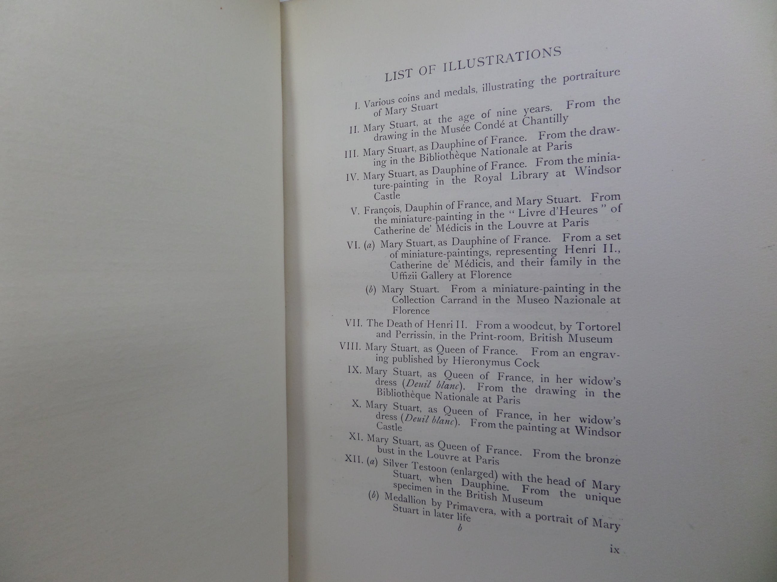 NOTES ON THE AUTHENTIC PORTRAITS OF MARY QUEEN OF SCOTS 1903 VELLUM BINDING