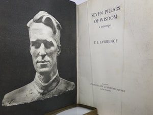 SEVEN PILLARS OF WISDOM 1935 T. E. LAWRENCE, DELUXE MOROCCO BINDING