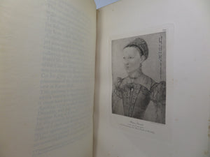 NOTES ON THE AUTHENTIC PORTRAITS OF MARY QUEEN OF SCOTS 1903 VELLUM BINDING