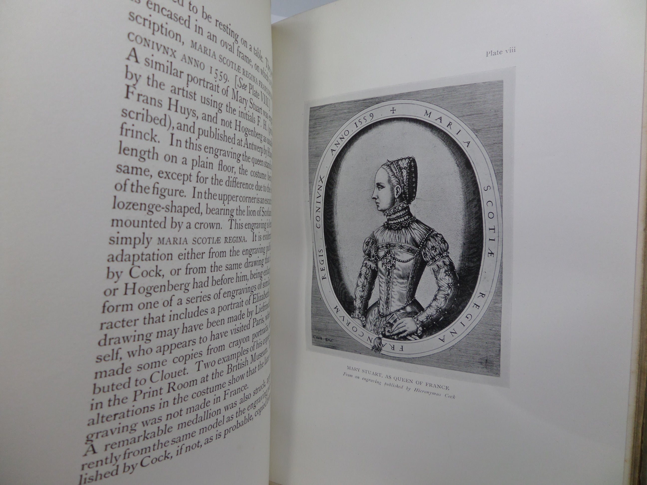 NOTES ON THE AUTHENTIC PORTRAITS OF MARY QUEEN OF SCOTS 1903 VELLUM BINDING