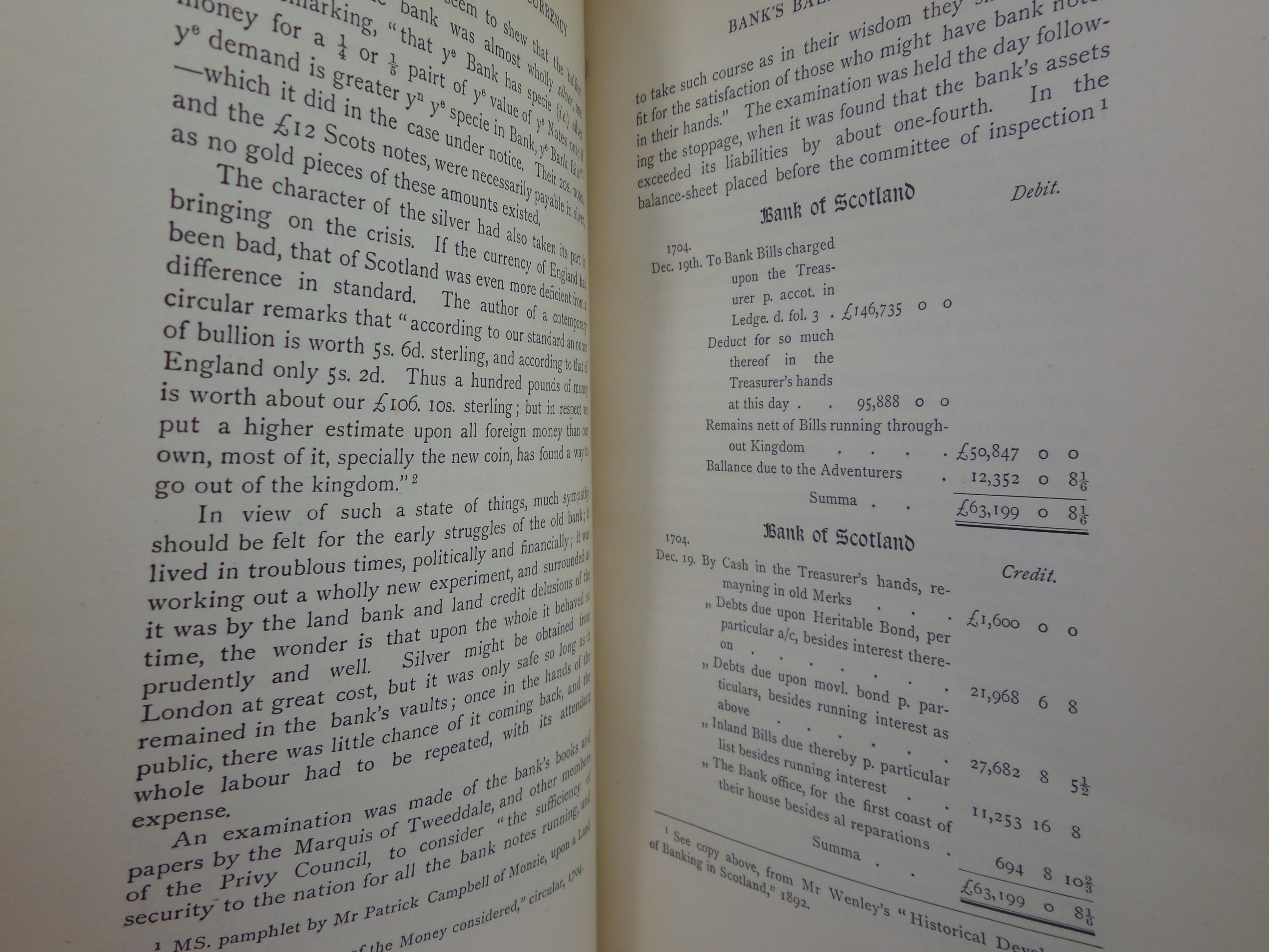 THE ONE POUND NOTE IN THE HISTORY OF BANKING 1911 WILLIAM GRAHAM INSCRIBED