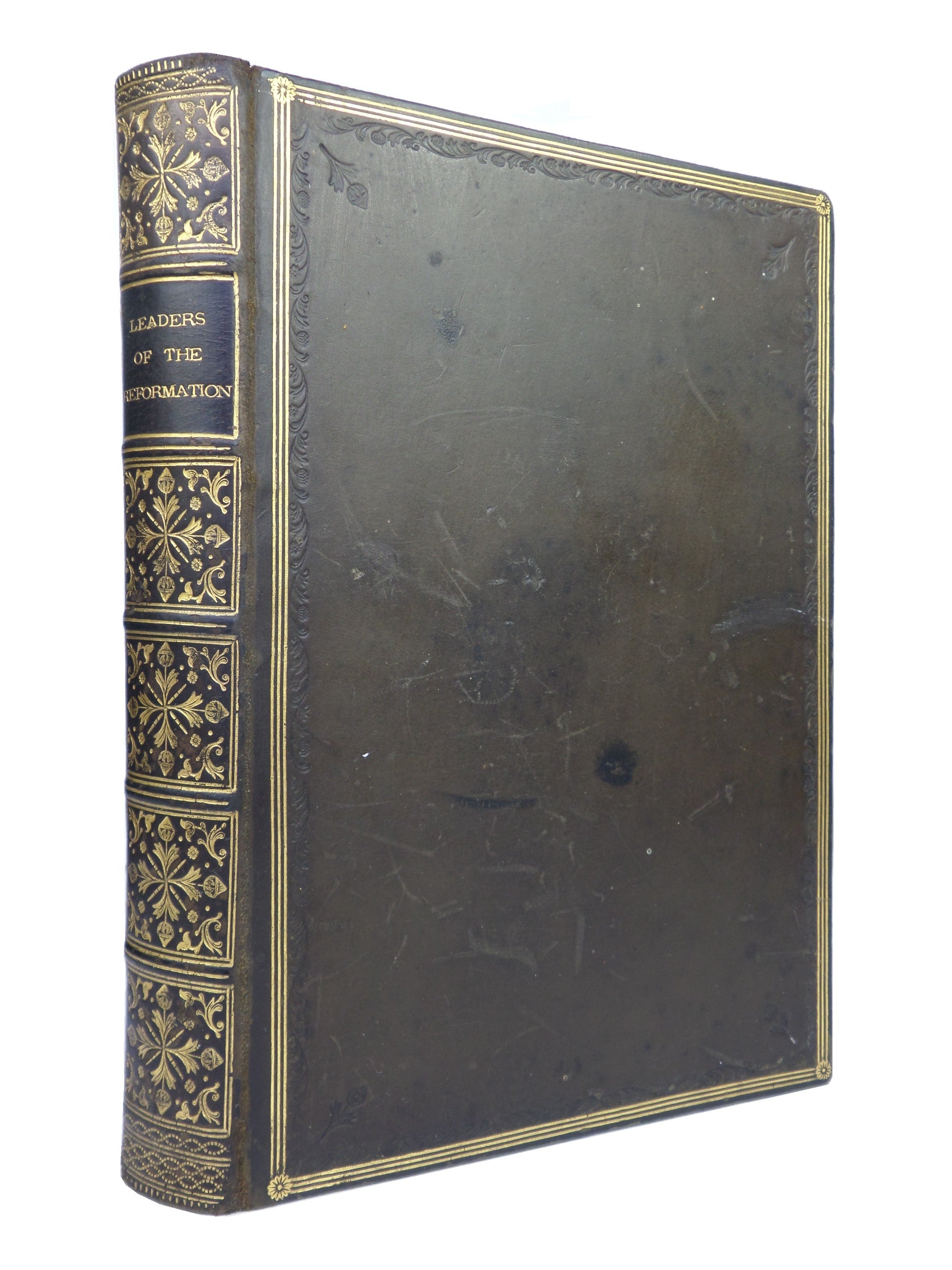 LEADERS OF THE REFORMATION BY JOHN TULLOCH 1859 LEATHER BOUND