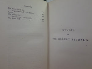 THE BIRDS OF GREAT BRITAIN AND IRELAND BY WILLIAM JARDINE C.1876 IN FOUR VOLUMES