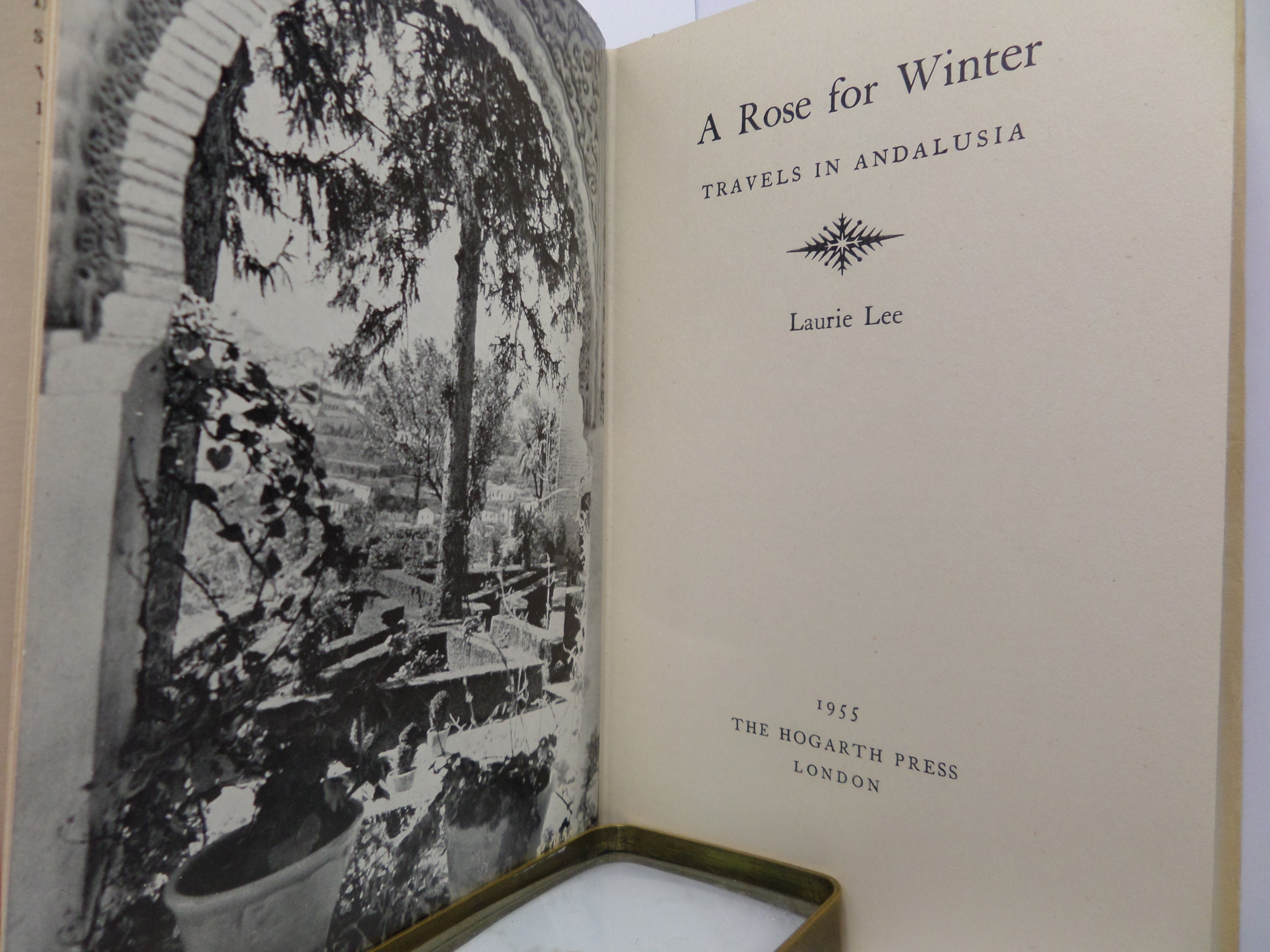 A ROSE FOR WINTER BY LAURIE LEE 1955 FIRST EDITION, HARDBACK WITH DUST JACKET