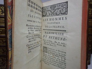 LES VIES DES HOMME ILLUSTRES DE LA FRANCE BY D'AUVIGNY, PERAU & TURPIN 1739-1775 IN 27 VOLUMES [THE ILLUSTRIOUS MEN OF FRANCE]