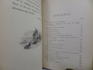 A VOYAGE IN THE 'SUNBEAM' BY LADY BRASSEY 1891 LEATHER BINDING