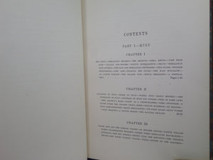 LIGHTS & SHADES OF HILL LIFE IN THE AFGHAN AND HINDU HIGHLANDS OF THE PUNJAB BY F. ST. J. GORE 1895 FINE TREE CALF BINDING