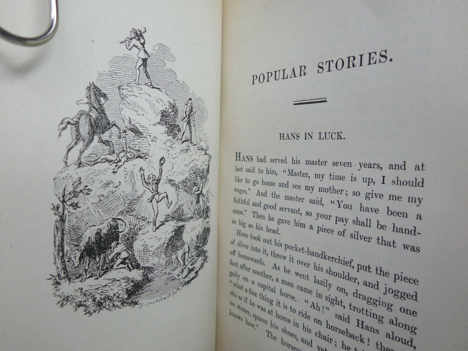 POPULAR STORIES COLLECTED BY THE BROTHERS GRIMM 1905 ILLUSTRATED BY GEORGE CRUIKSHANK