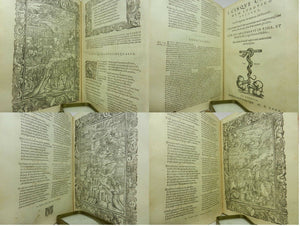 ORLANDO FURIOSO BY LUDOVICO ARIOSTO 1580 Fifty-One Woodcut Illustrations