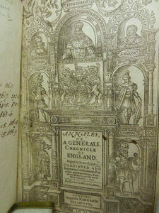 ANNALS, OR, A GENERAL CHRONICLE OF ENGLAND BY JOHN STOW 1631 Shakespeare Source