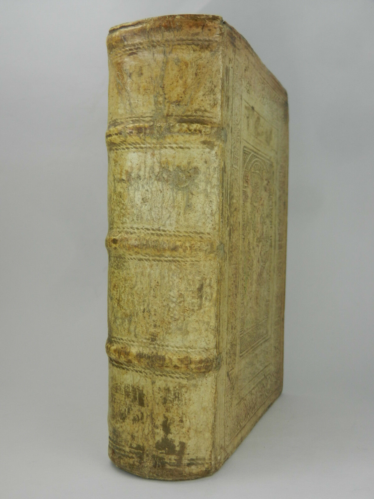 THE COMEDIES OF ARISTOPHANES 1586 Blind Stamped Pigskin, Renaissance Binding