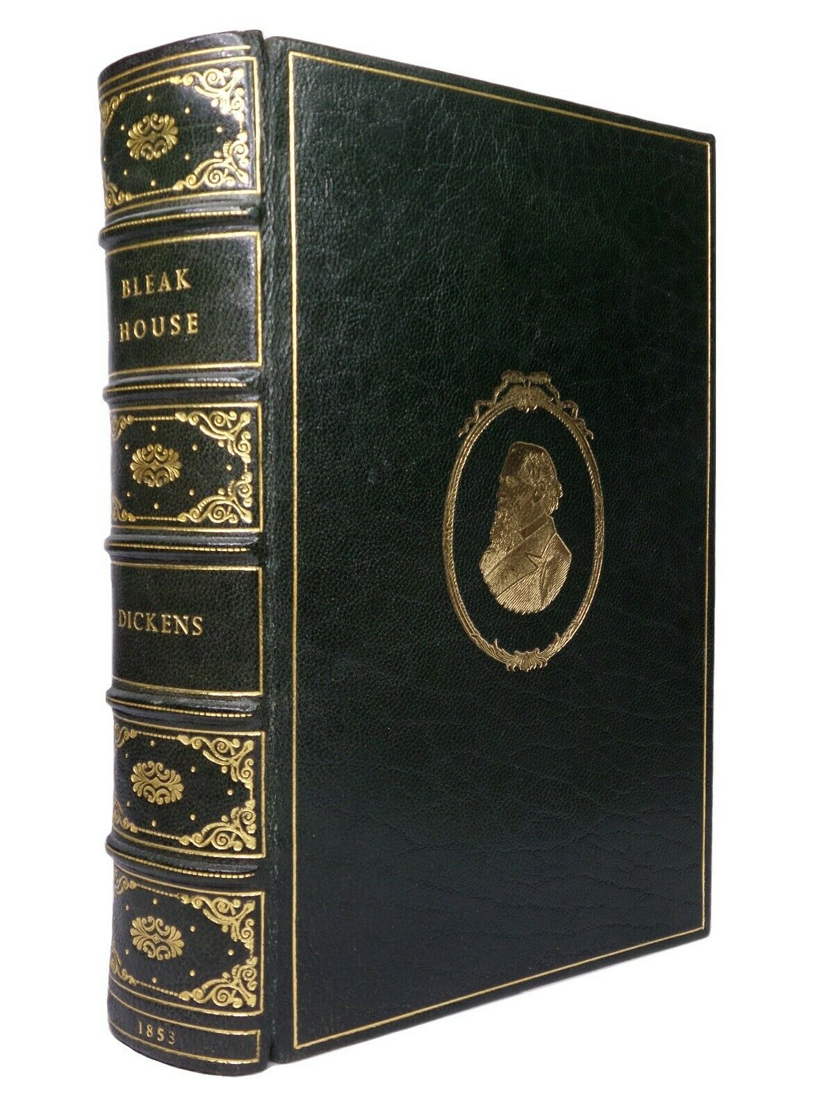 BLEAK HOUSE BY CHARLES DICKENS 1853 FIRST EDITION, BAYNTUN RIVIERE BINDING