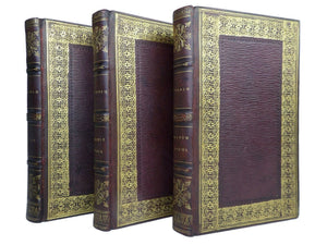 THE WORKS OF WILLIAM COWPER 1817-1818 IN THREE VOLUMES, FINELY BOUND