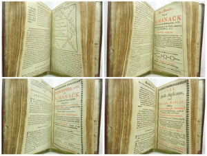 ALMANACKS FOR THE YEAR 1688, Contemporary Red Morocco Binding