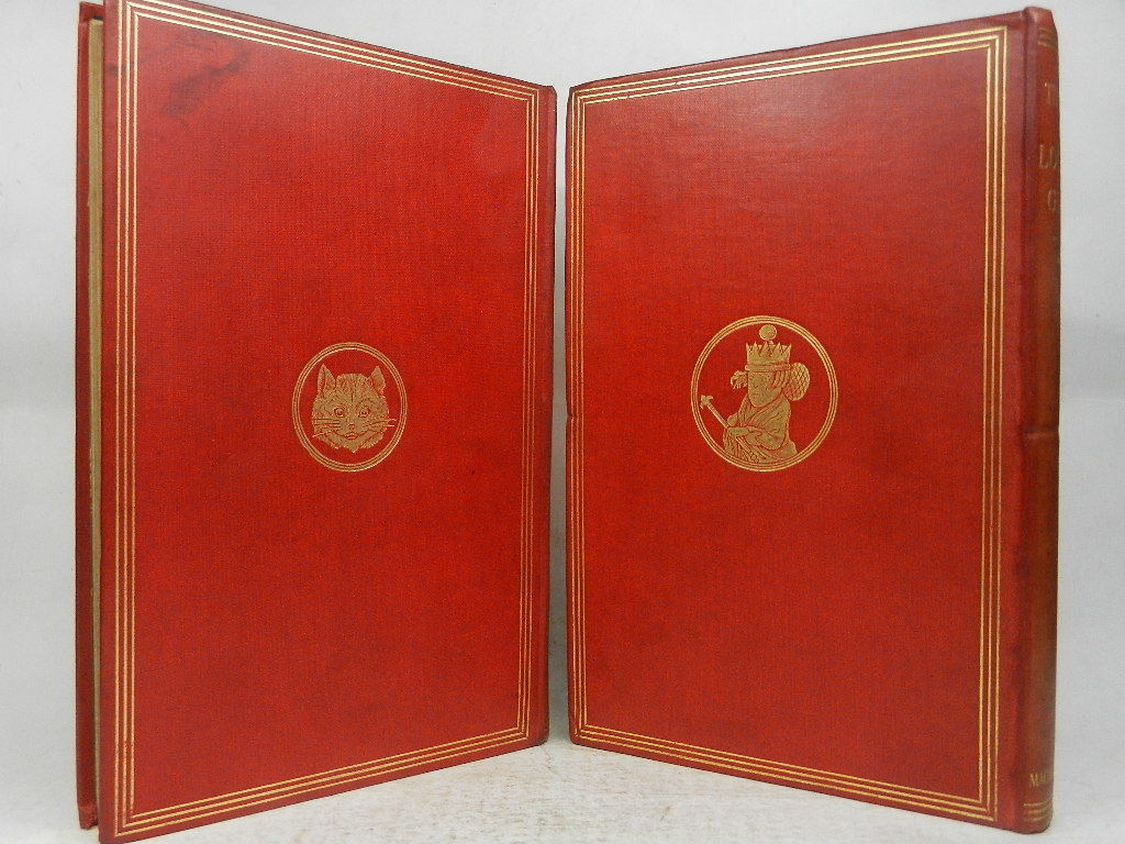 ALICE'S ADVENTURES IN WONDERLAND & THROUGH THE LOOKING-GLASS 1897 UNIFORM EDITIONS BY LEWIS CARROLL