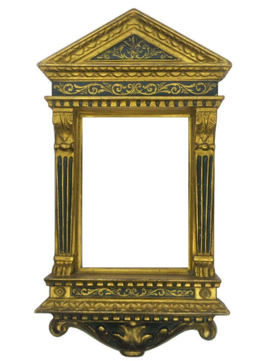 ANTIQUE 19TH CENTURY GILT TABERNACLE FRAME, Italian Renaissance-Style ...