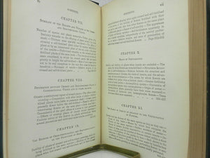 THE EFFECTS OF CROSS & SELF FERTILISATION BY CHARLES DARWIN 1888 Second Edition