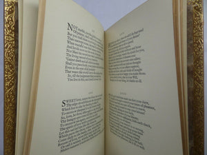 THE SONNETS OF WILLIAM SHAKESPEARE 1947 FINE BAYNTUN RIVIERE BINDING