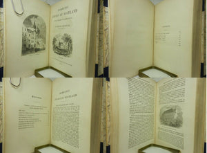 DOMESTIC ANNALS OF SCOTLAND BY ROBERT CHAMBERS 1858-1861 Fine Leather-Bound Set