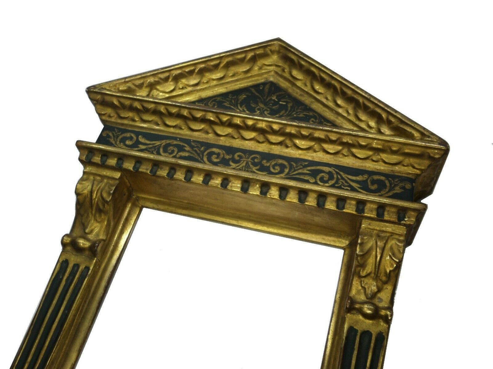 ANTIQUE 19TH CENTURY GILT TABERNACLE FRAME, Italian Renaissance-Style