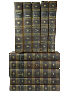 THE WORKS OF FRANCIS BACON 1803 In Ten Volumes, Contemporary Speckled Calf