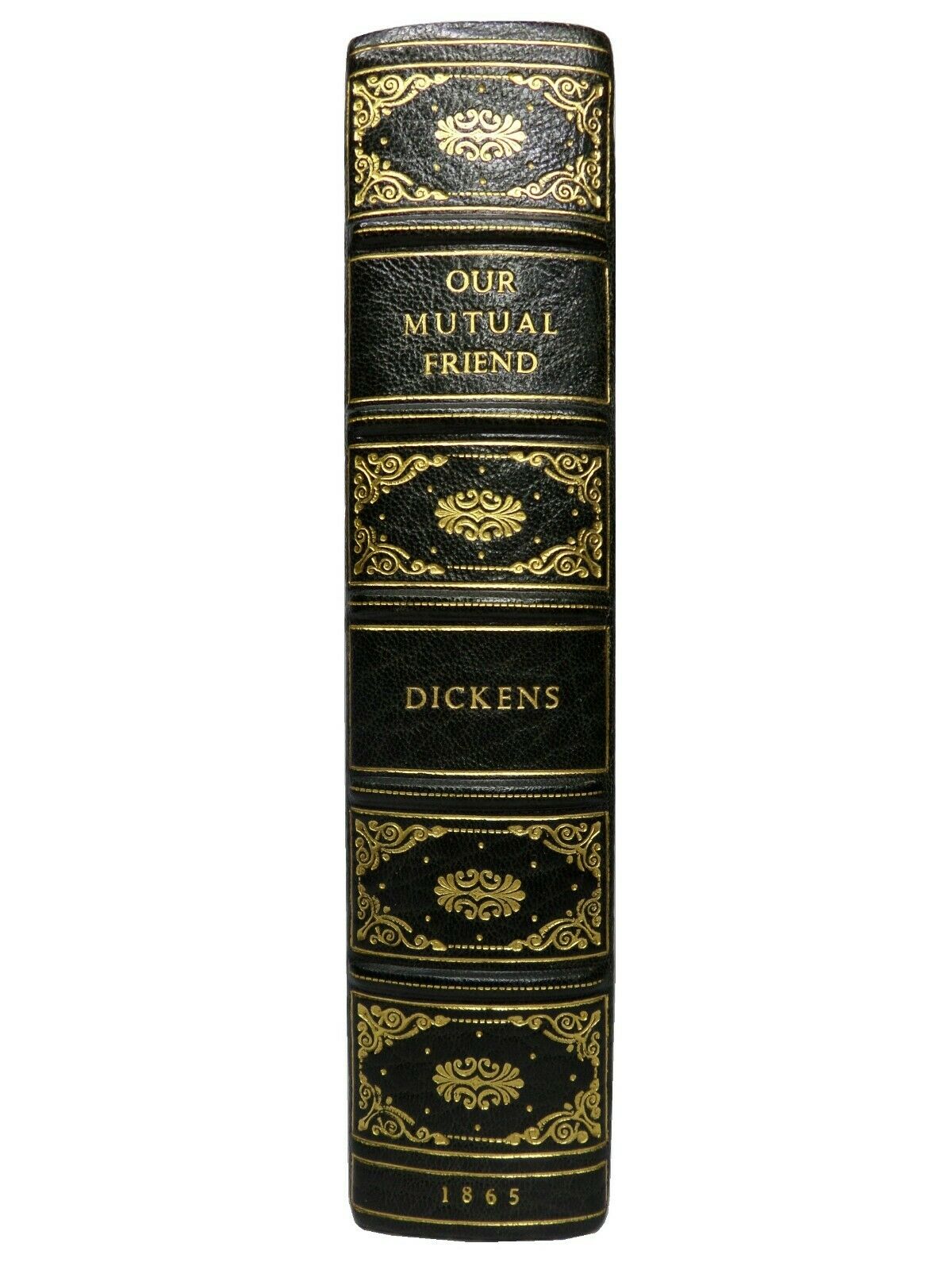 OUR MUTUAL FRIEND BY CHARLES DICKENS 1865 FIRST EDITION, FINE BAYNTUN RIVIERE