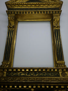 ANTIQUE 19TH CENTURY GILT TABERNACLE FRAME, Italian Renaissance-Style