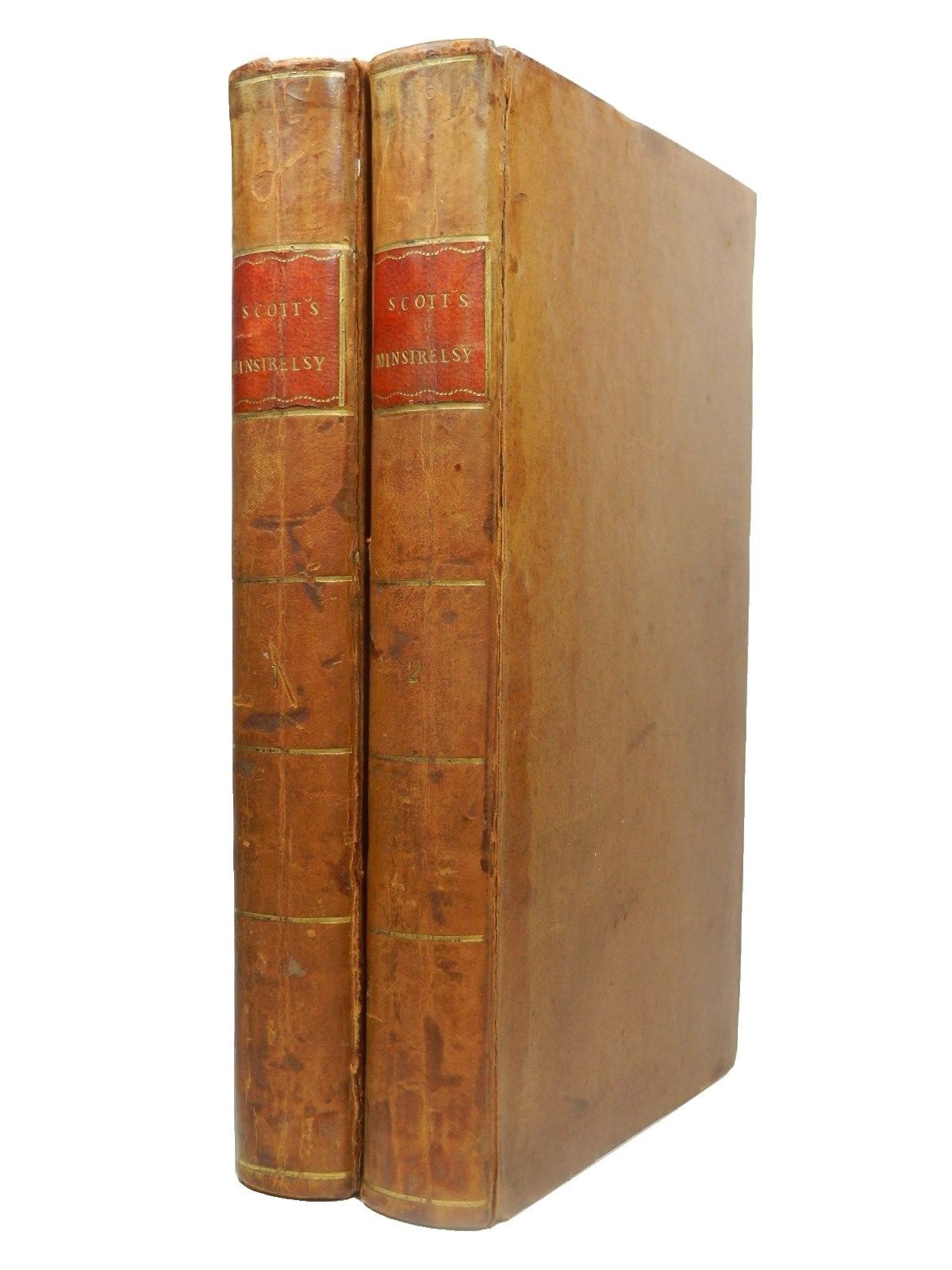 MINSTRELSY OF THE SCOTTISH BORDER BY SIR WALTER SCOTT 1802 First Edition