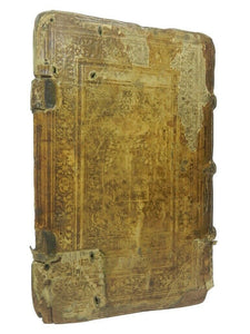 THE POETICAL WORKS OF VIRGIL 1579 Woodcut Illustrations, Blindstamped Decoration